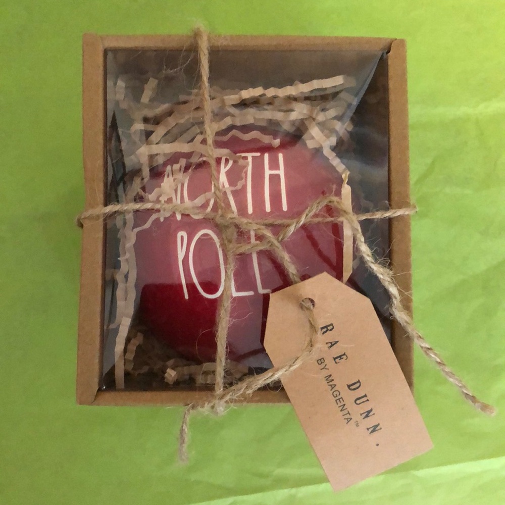 NORTH POLE ornament